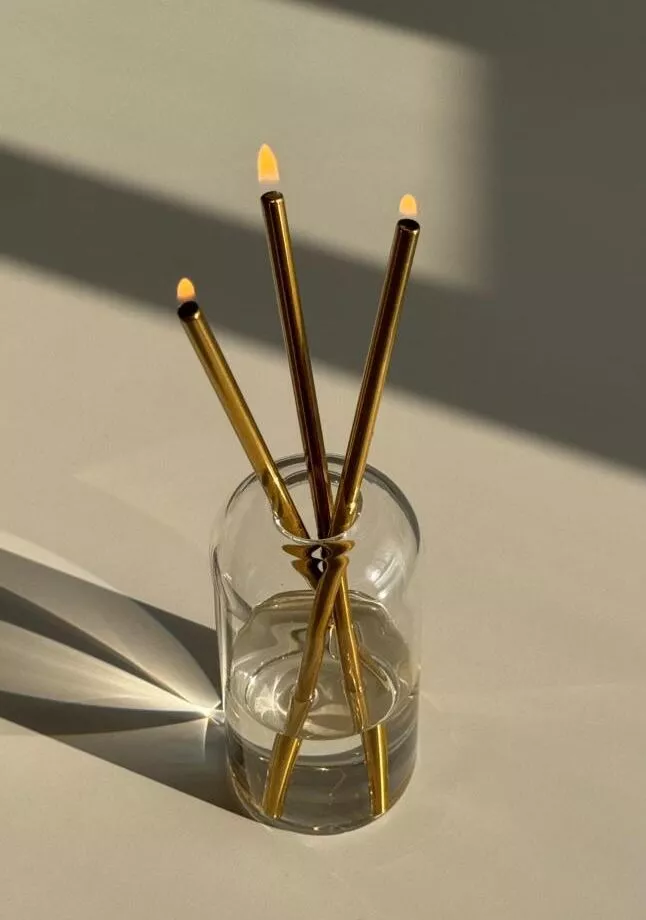 INFINITE STICK CANDLE CLEAR