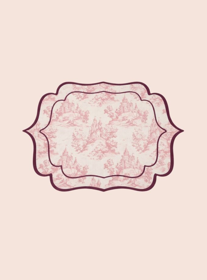 פלייסמטים מקרטון בעיצוב יוקרתי – סט של 6