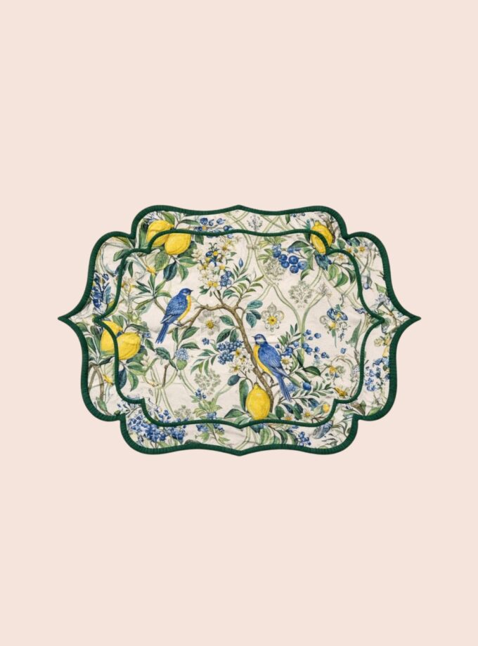 פלייסמטים מקרטון בעיצוב יוקרתי – סט של 6